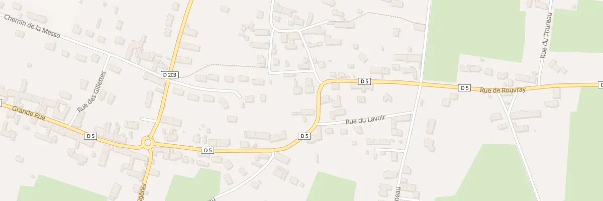 Plan du 19 Rue de Rouvray à Héry