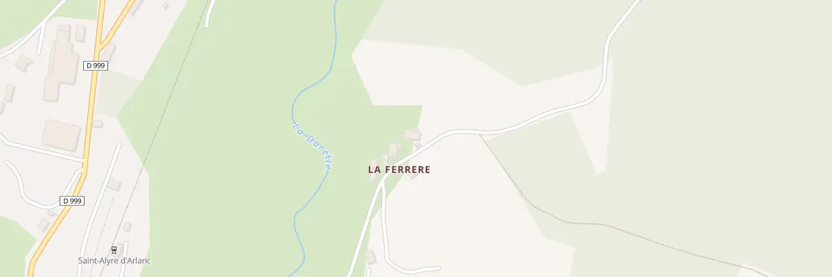 Plan du 5042 La Ferrere à Saint-Alyre-d’Arlanc