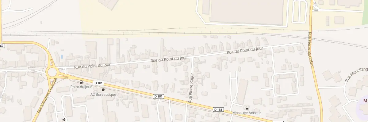 Plan du 2 Rue Pierre Roger à Laon