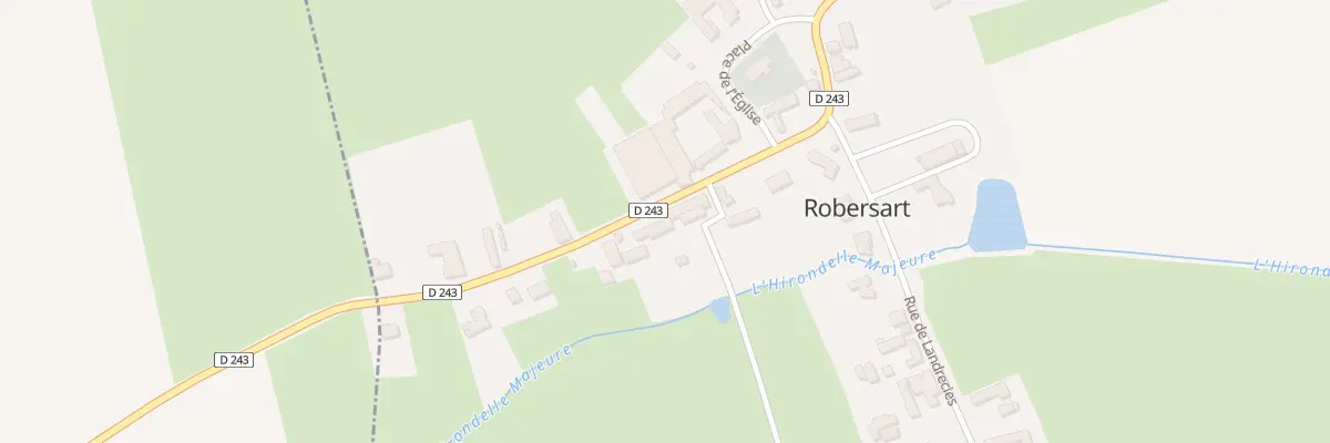 Plan du 9 Rue de Bousies à Robersart