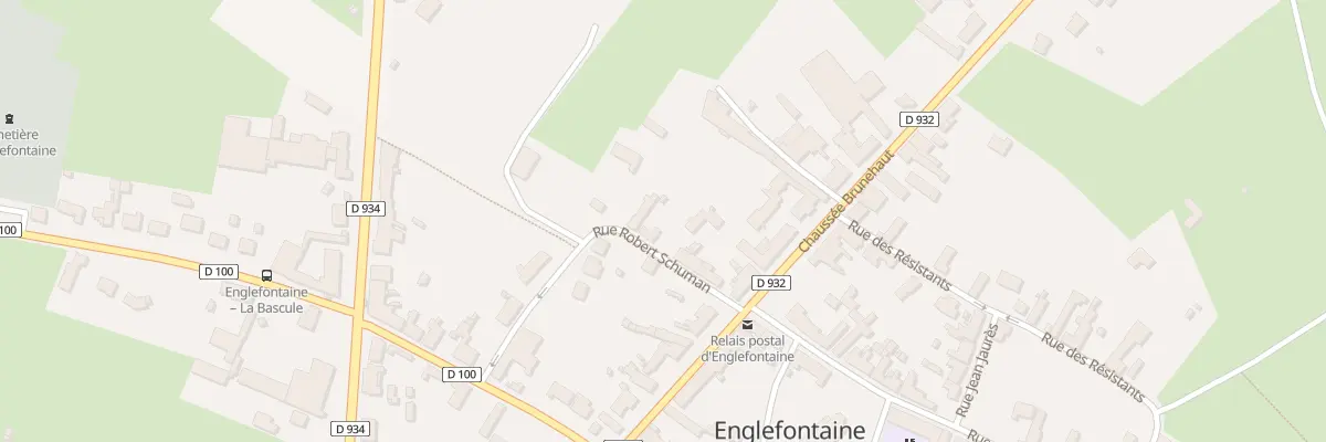 Plan du 8 Rue Robert Schumann à Englefontaine