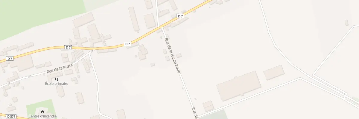 Plan du 7 Rue de la Haute Roue à Marcilly-le-Hayer