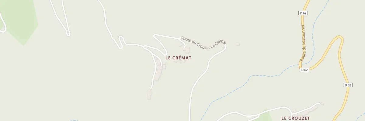 Plan du 5079 Le Cremat au Pompidou