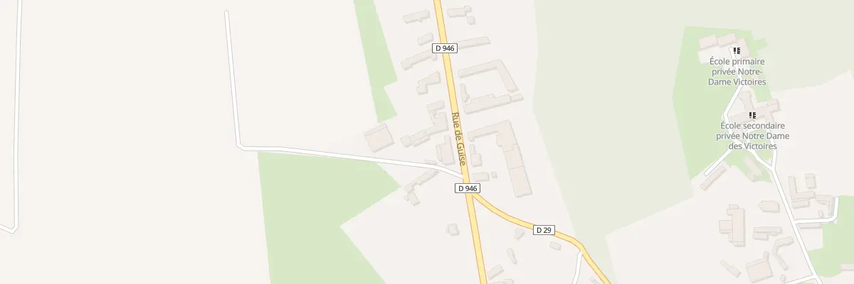 Plan du 25 Rue de Guise au Hérie-la-Viéville
