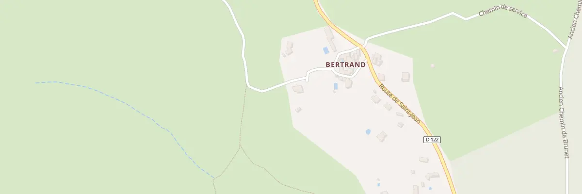 Plan du 5 Bertrand à Causse-de-la-Selle