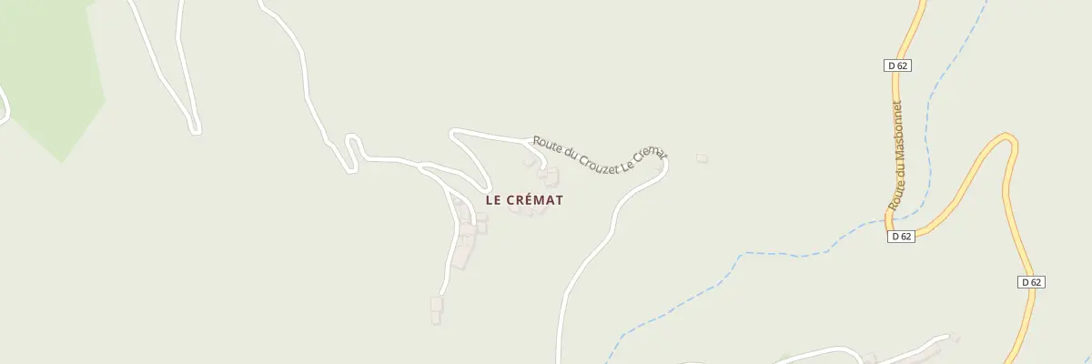 Plan du 5080 Le Cremat au Pompidou