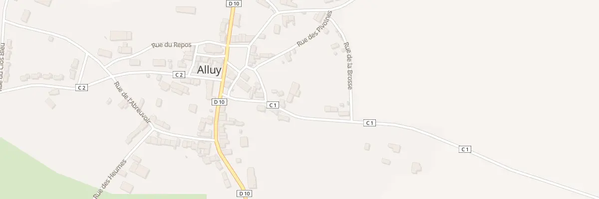 Plan du 18 Le Bourg à Alluy