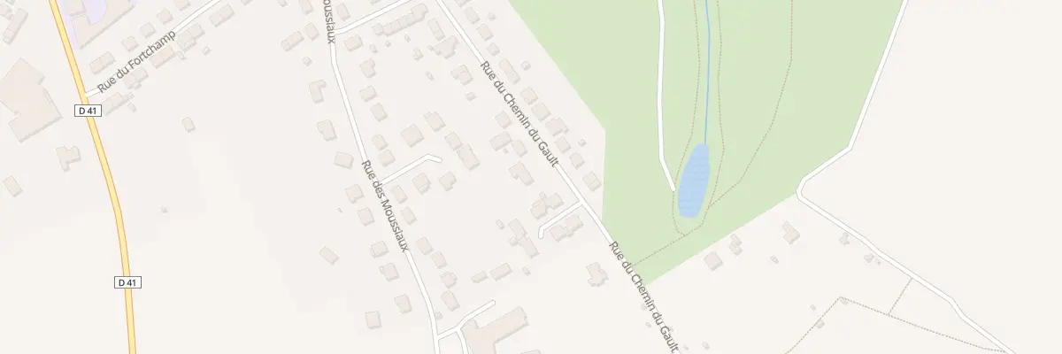 Plan du 9003 Rue du Chemin du Gault à Dormans