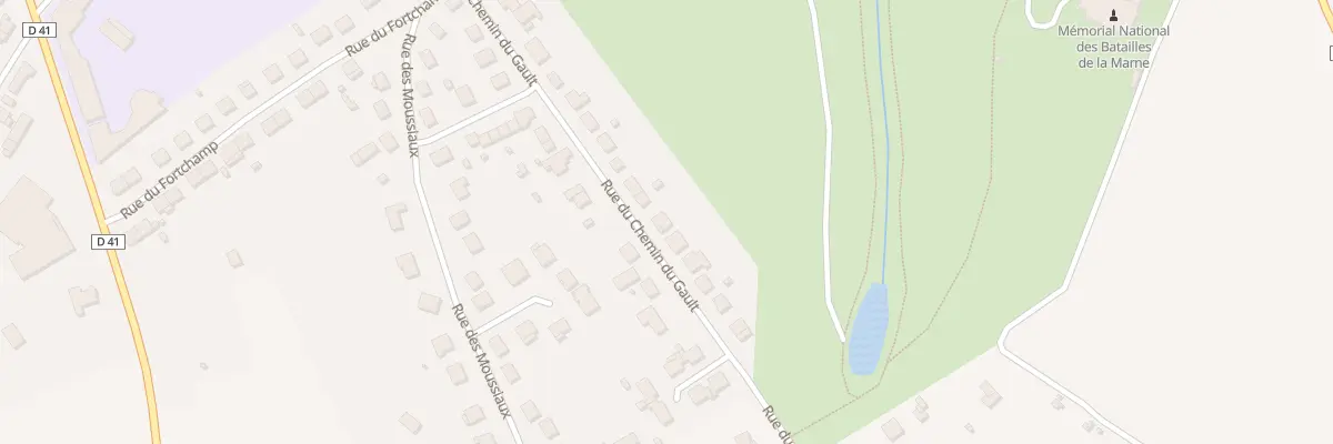 Plan du 45 Rue du Chemin du Gault à Dormans