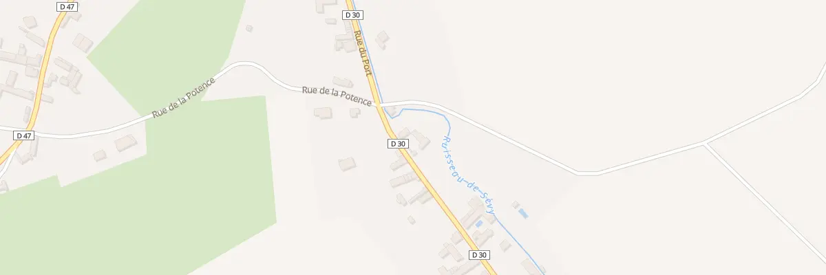 Plan du 1 Rue du Lavoir à Fournaudin