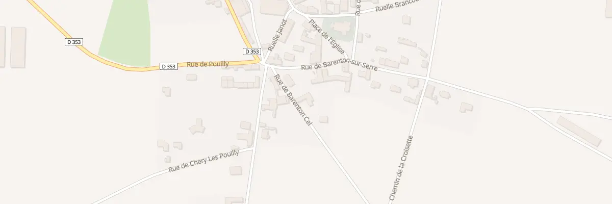 Plan du 4 Rue de Barenton-cel à Chalandry