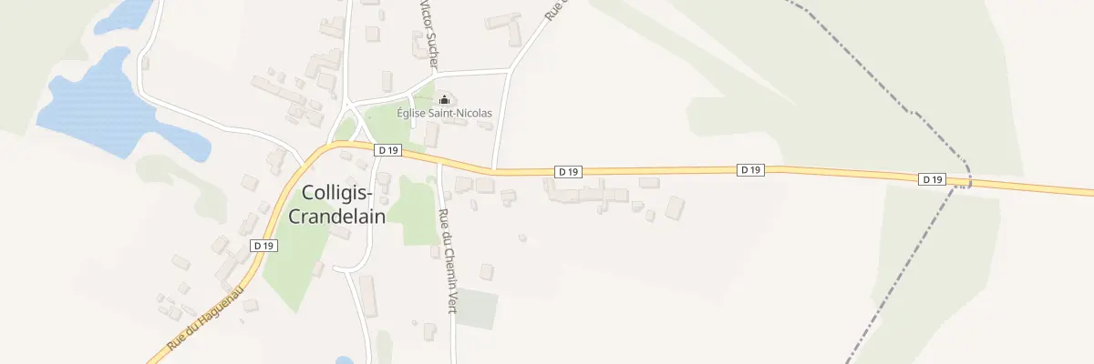 Plan du 9 Rue de Haguenau à Colligis-Crandelain