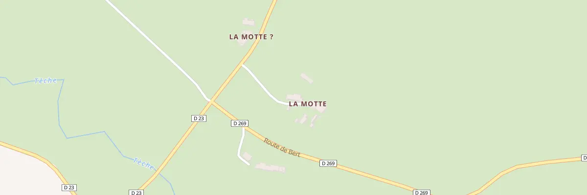 Plan du 5113 La Motte à Varennes-sur-Tèche