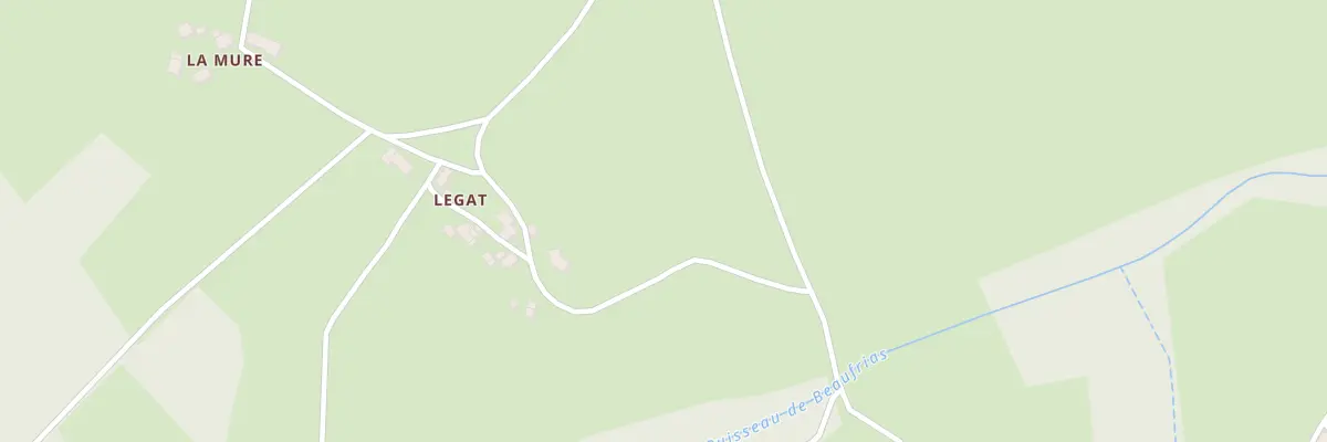 Plan du 5698 Legat à Olliergues