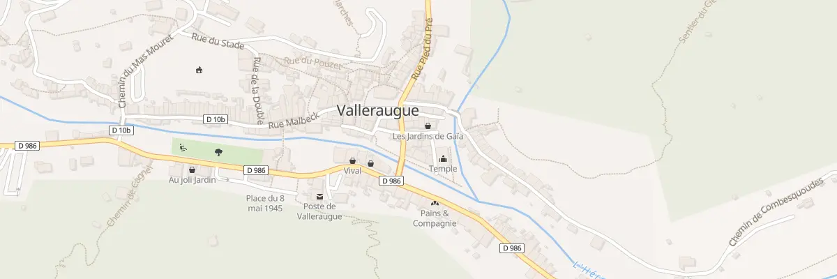 Plan du 5296 Rue du Château à Val-d’Aigoual