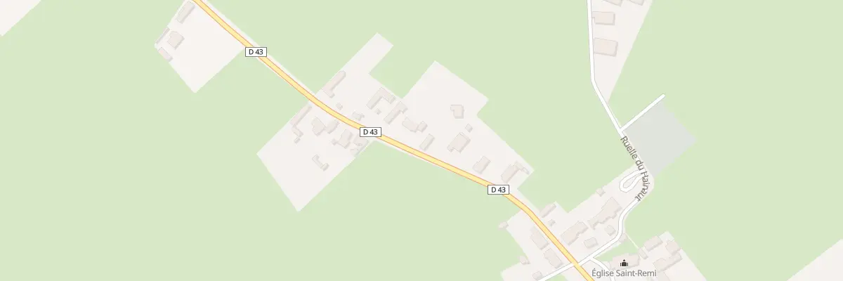 Plan du 36 Rue de Bousies à Fontaine-au-Bois