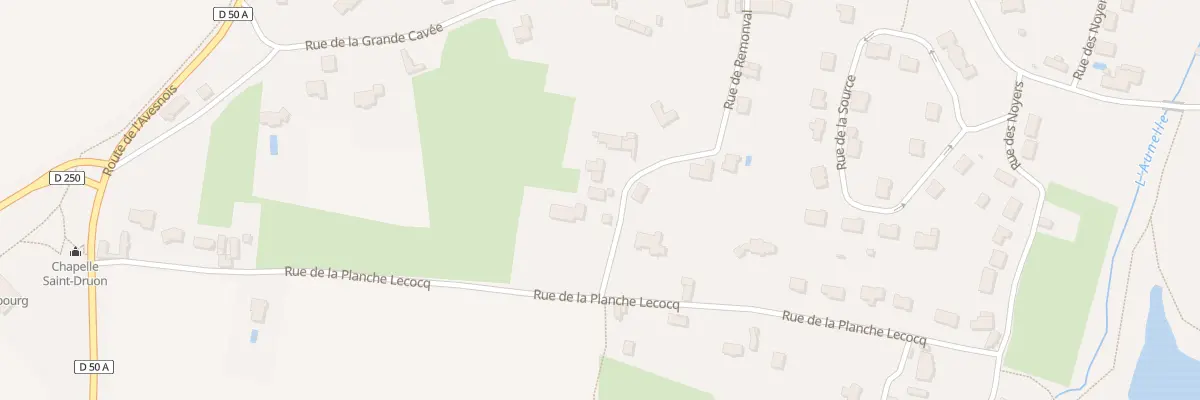 Plan du 14 Rue de Remonval à Sebourg