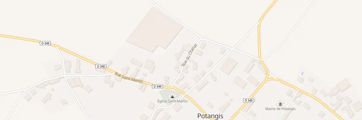 Plan du 5 Rue du Chanat à Potangis