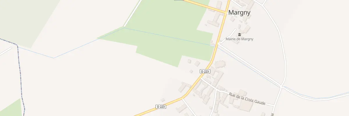 Plan du 2 Rte de Montmirail à Margny