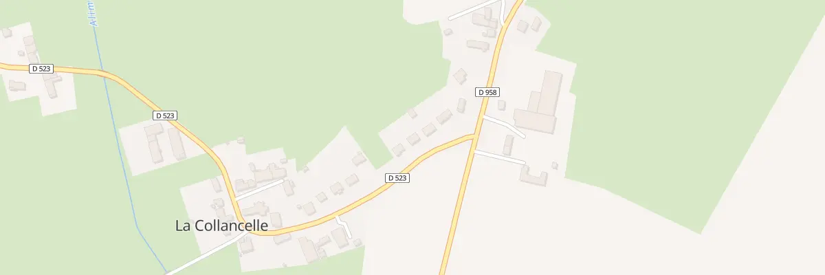 Plan du 22 Le Bourg à La Collancelle