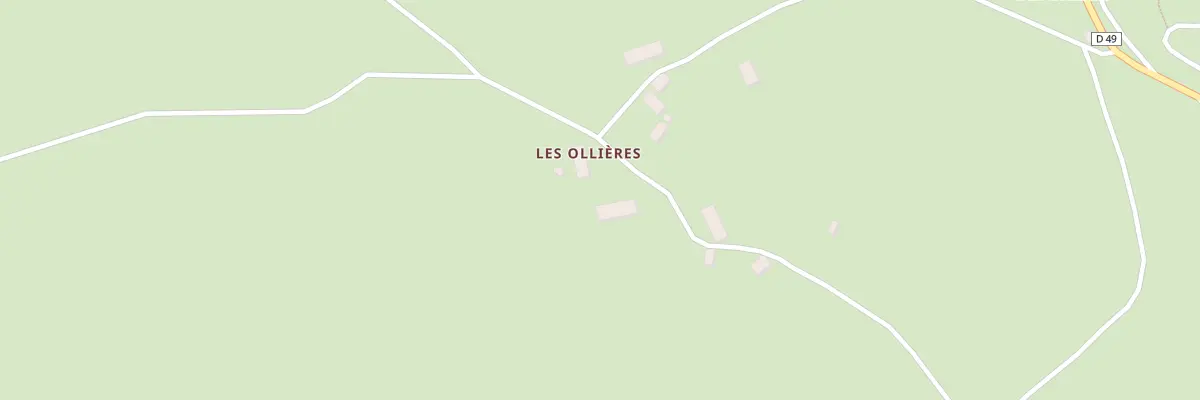 Plan du 5321 Les Olieres à Ferrières-sur-Sichon