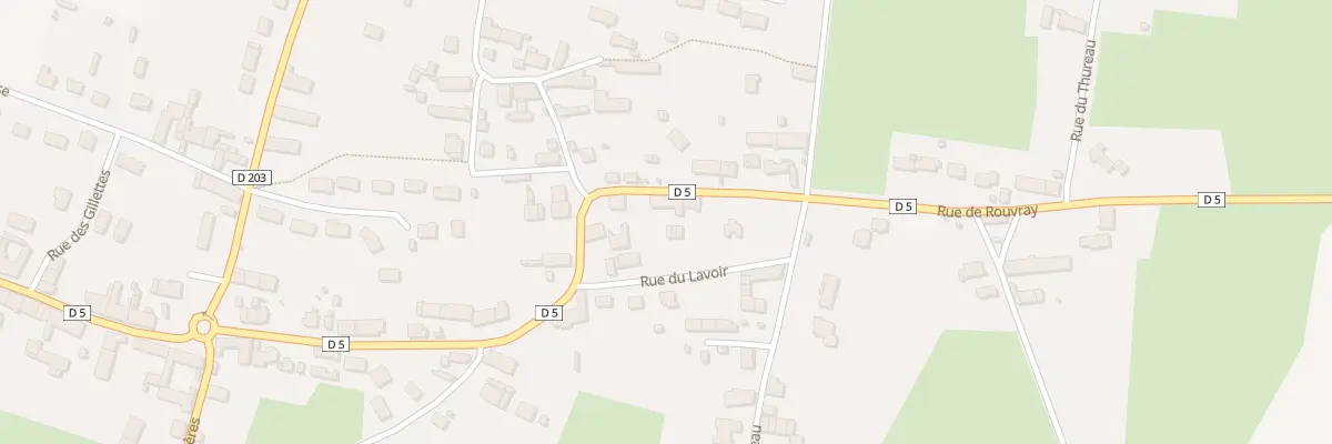 Plan du 18 Rue de Rouvray à Héry