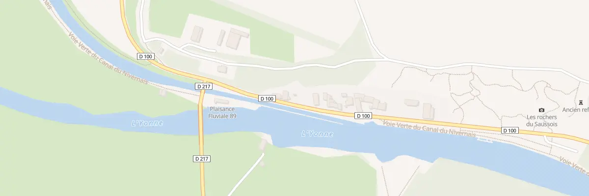 Plan du 5 Rte du Saussois à Merry-sur-Yonne