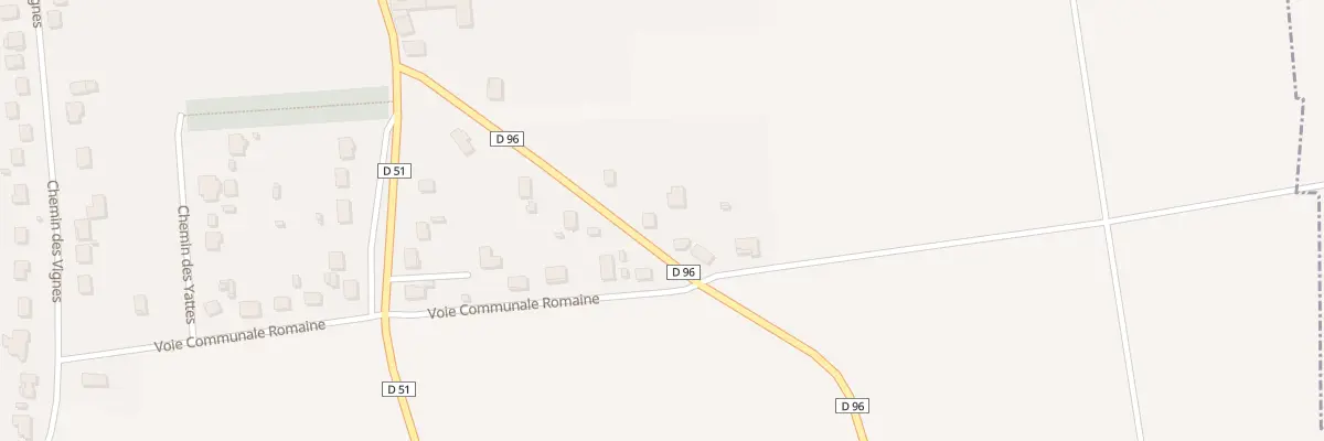 Plan du 17 Rte de Gelannes à Crancey