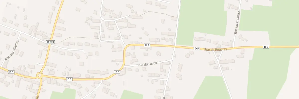 Plan du 20 Rue de Rouvray à Héry
