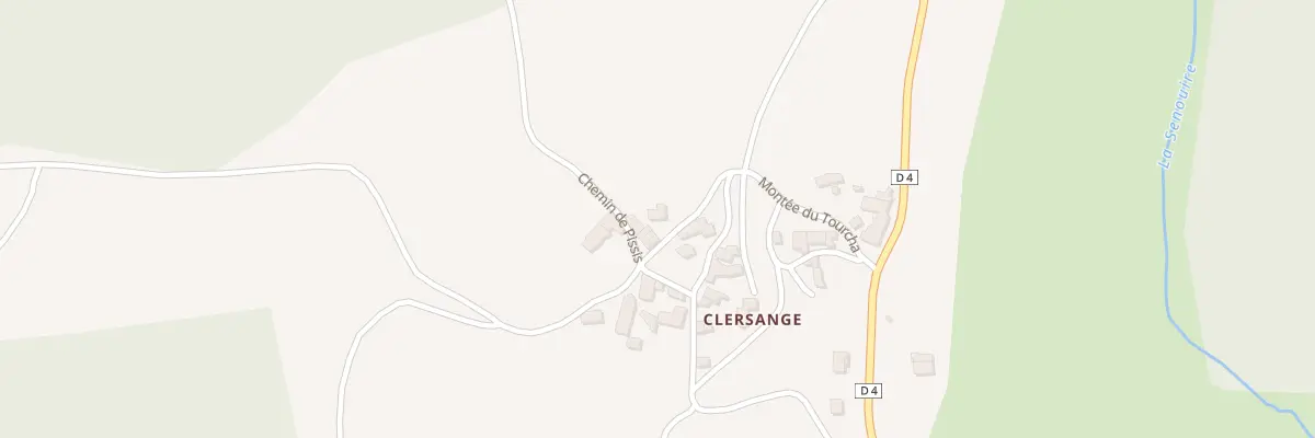 Plan du 32 Clersanges à Saint-Pal-de-Senouire