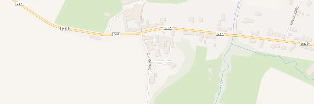 Plan du 3 Rue du Bois à Sebourg