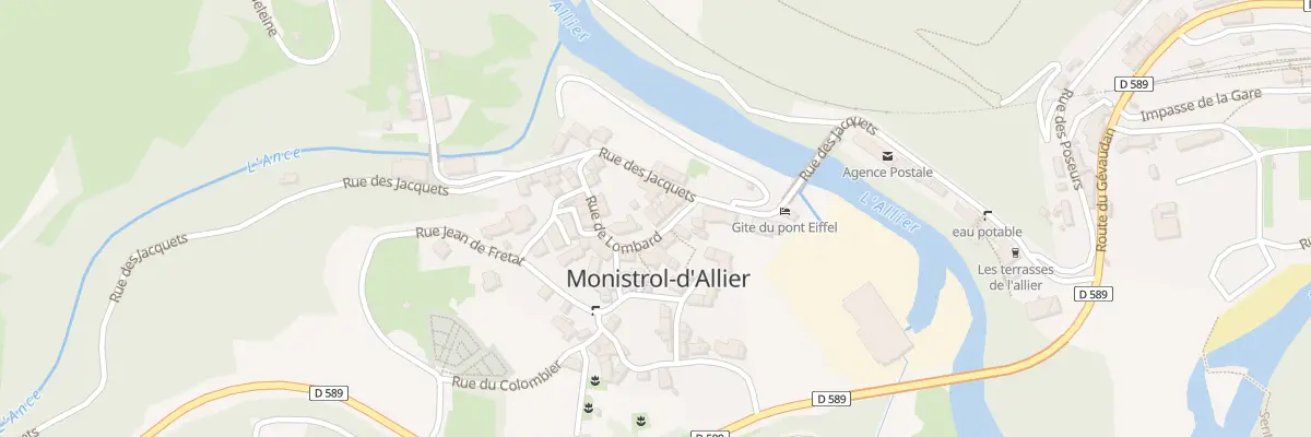 Plan du 30 Le Bourg à Monistrol-d’Allier