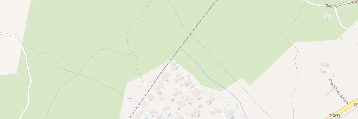 Plan du 450 Che de Cambelliers à Bouzigues