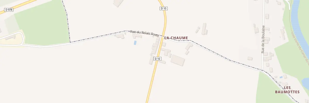 Plan du 793 Rte de Chatillon à Alluy