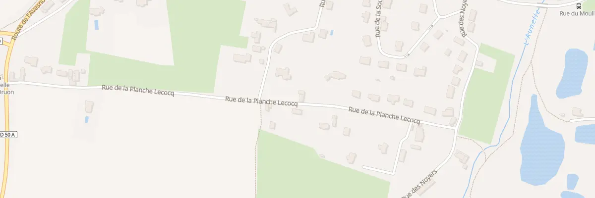 Plan du 10 Rue de la Planche Lecocq à Sebourg