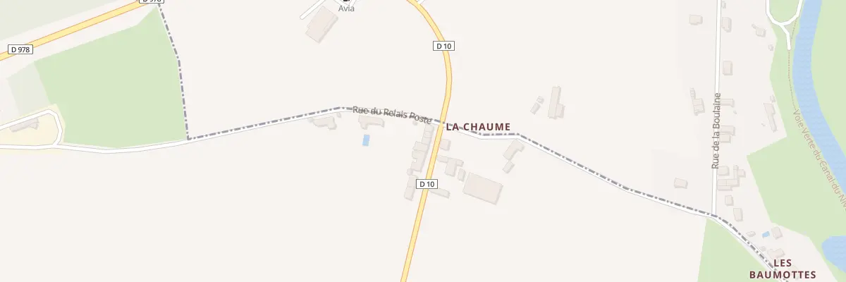 Plan du 819 Rte de Chatillon à Alluy