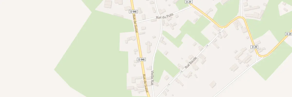 Plan du 8 Rue de Guise au Hérie-la-Viéville