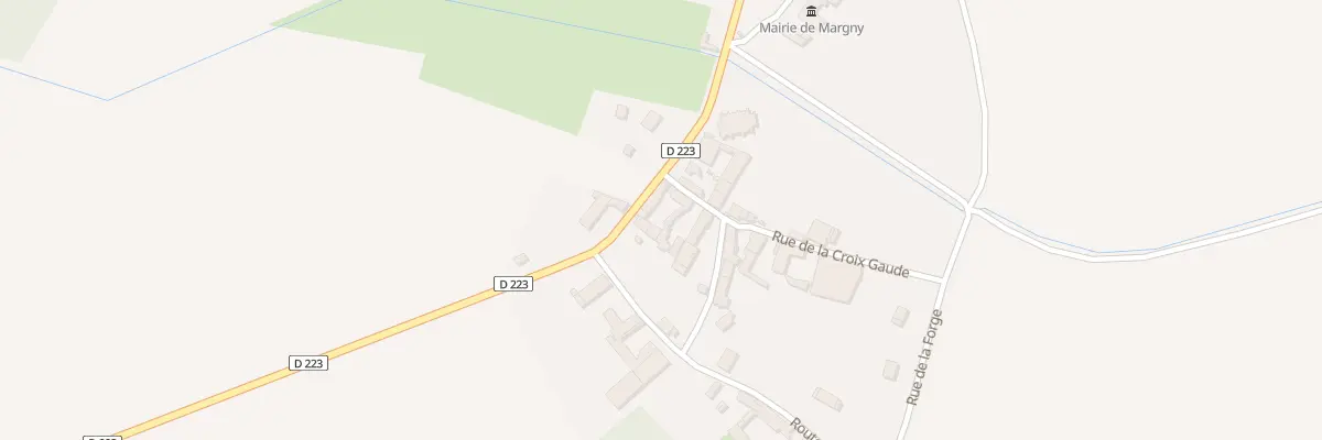 Plan du 2 Rue du Beau Chêne à Margny