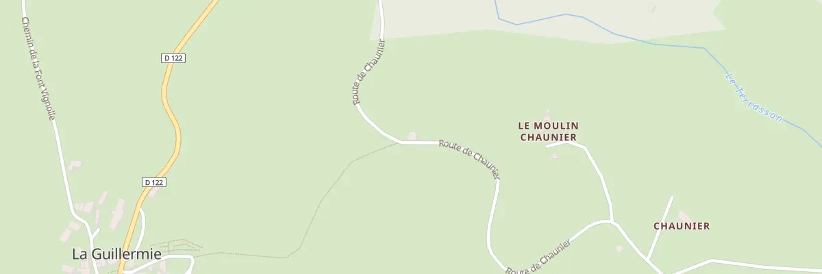 Plan du 5113 Grand Pre à La Guillermie