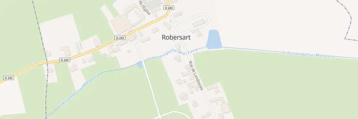 Plan du 2T Rue de Landrecies à Robersart