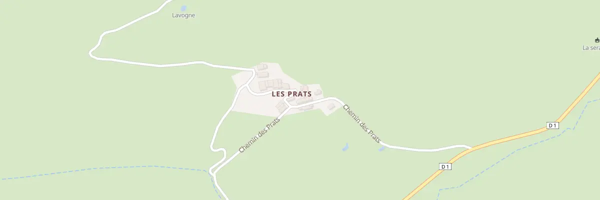 Plan du 5007 Mas des Prats Hameau à Saint-André-de-Buèges
