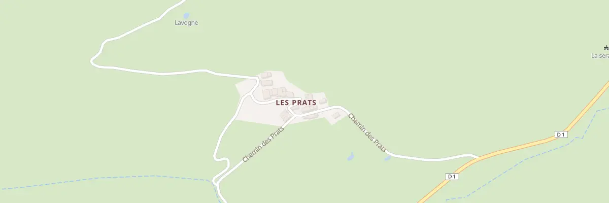 Plan du 5024F Mas des Prats Hameau à Saint-André-de-Buèges