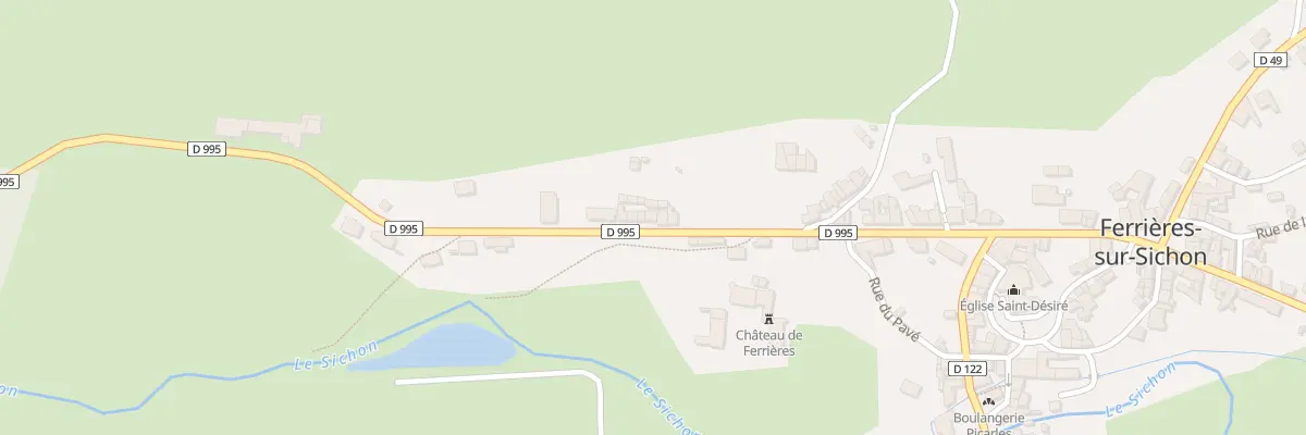 Plan du 48 Rue François Riboulet à Ferrières-sur-Sichon