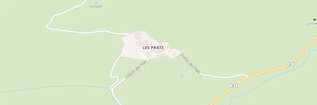 Plan du 5006 Mas des Prats Hameau à Saint-André-de-Buèges