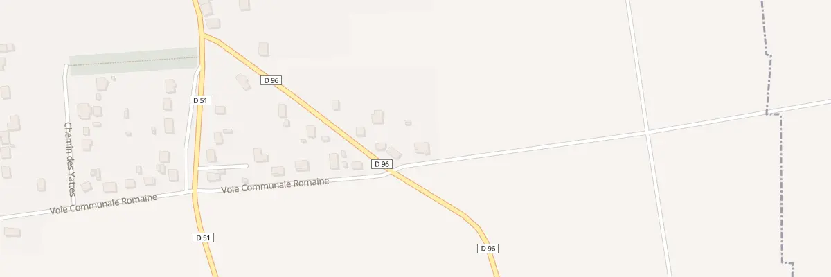 Plan du 17B Rte de Gelannes à Crancey