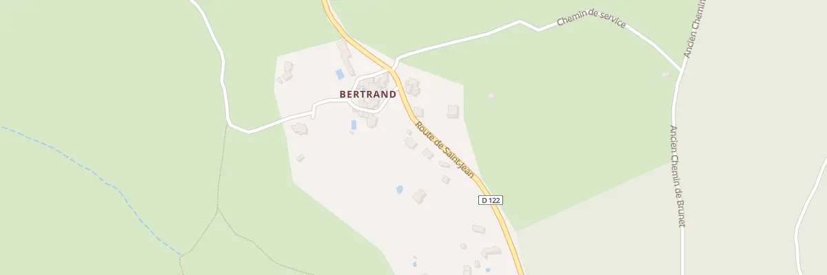 Plan du 5980 Vignes de Bertrand à Causse-de-la-Selle