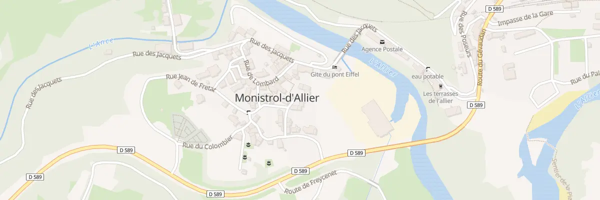 Plan du 5073 Le Bourg à Monistrol-d’Allier