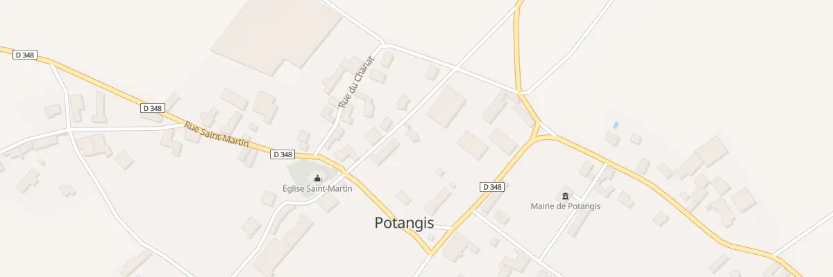 Plan du 2 Rue de Charmont à Potangis