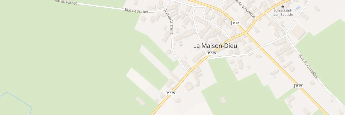 Plan du 1 Rue de la Treille à La Maison-Dieu