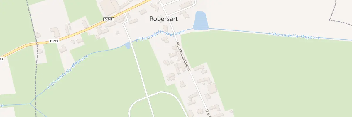 Plan du 4 Rue de Landrecies à Robersart